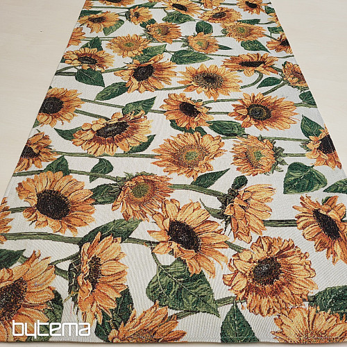 Gobelin-Tischdecke und SUNFLOWER-Schal