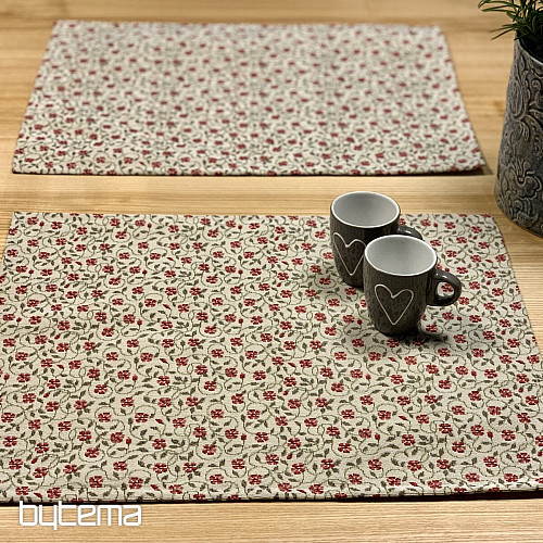 Tapisserie Tischdecke, Schal Vintage Blumen
