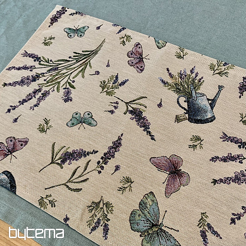 Gobelin Tischdecke, Lavendel Schal 5