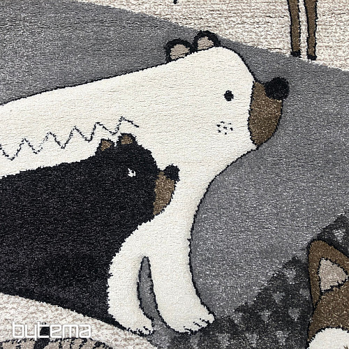 Kinderteppich VEGAS TIERE DES WALDES