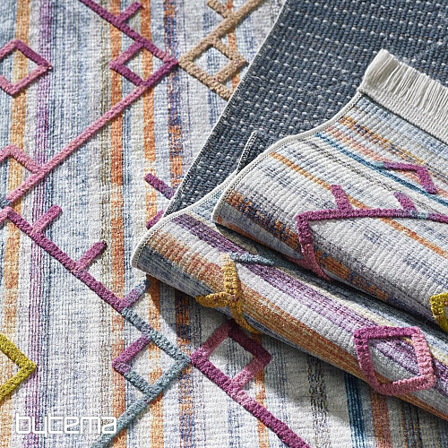 Stück Teppich HYPNOTIK Regenbogen