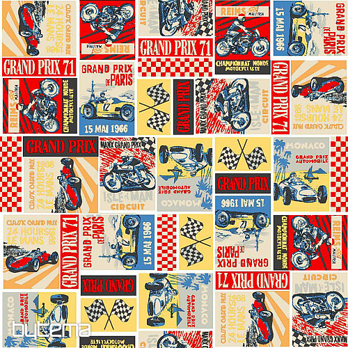 Dekorationsstoff GRAND PRIX