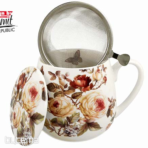 Zahra mollig mit Sieb und Deckel