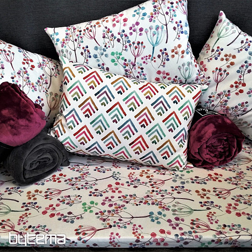 Dekorationsstoff WIESE rose