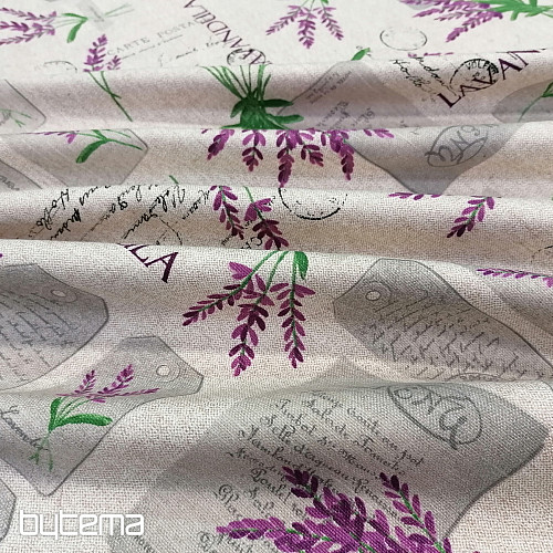 Dekorationsstoff VENDULA levandel