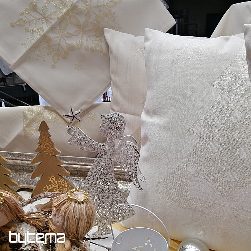 Weihnachtstischdecken und Schals SILBER WEIHNACHTEN Silber NATURAL