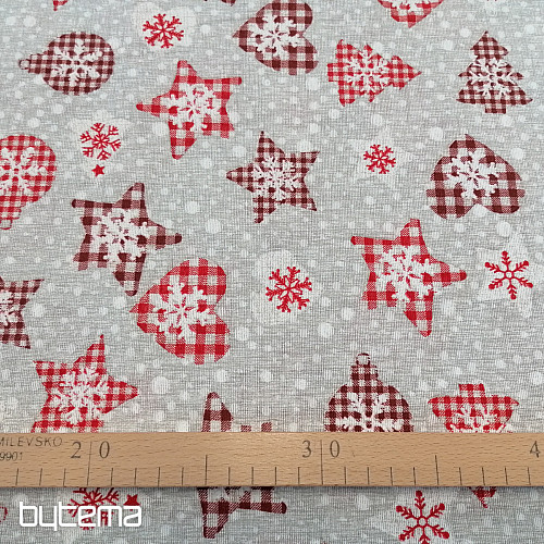 Dekostoff Weihnachten MIX LAPONIA