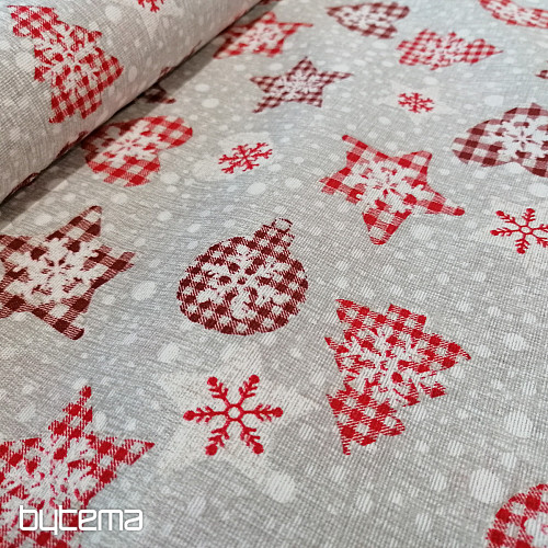 Dekostoff Weihnachten MIX LAPONIA