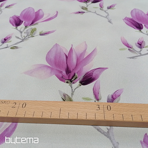 Dekorationsstoff BLACK OUT MAGNOLIA