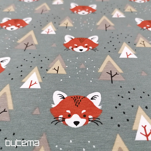Baumwollstrick FOX khaki
