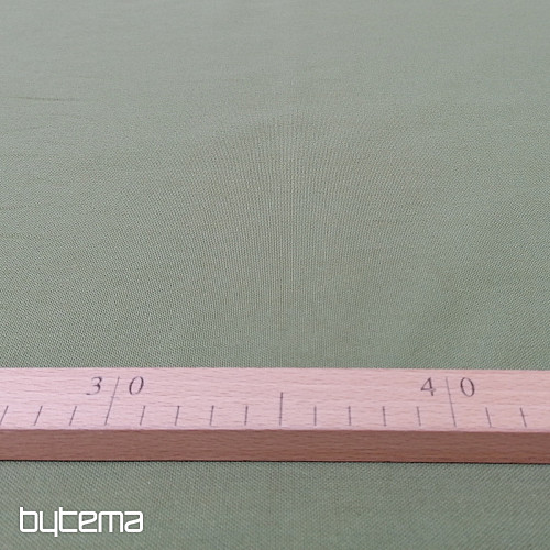 Baumwollstoff UNI KHAKI Grobbaumwolle 220g