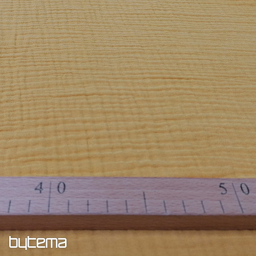 Senffarbener Baumwollstoff