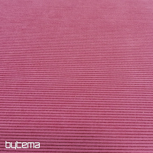 Möbelstoff RIB BERRY Himbeere