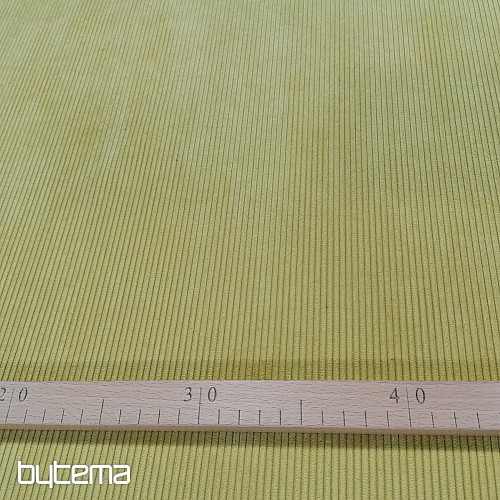 Möbelstoff RIB OCHER Senf