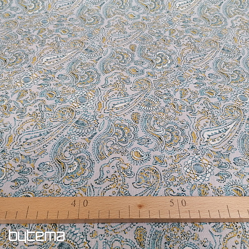 Dekorationsstoff KASHMIR blau