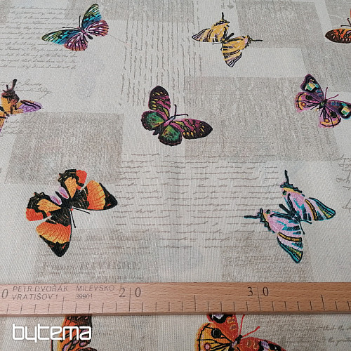 Dekorationsstoff BUTTERFLIES Papillon