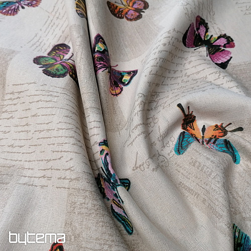 Dekorationsstoff BUTTERFLIES Papillon