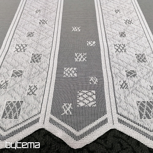 Buntglasvorhang – Jacquard, bestickt 934