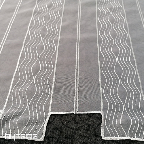 Glasmalvorhang - gestickt 559