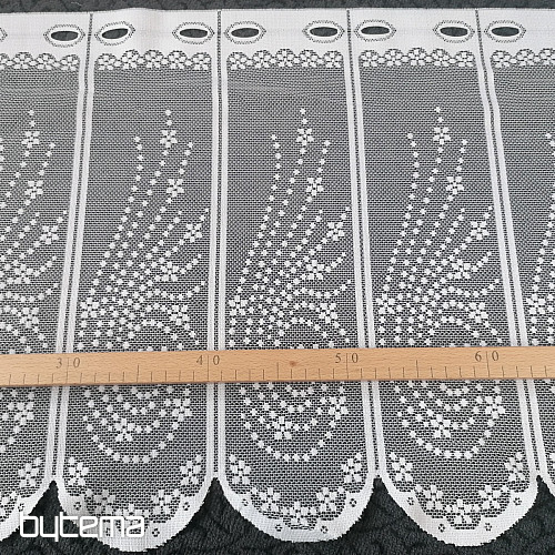 Glasmalvorhang - Jacquard DD966