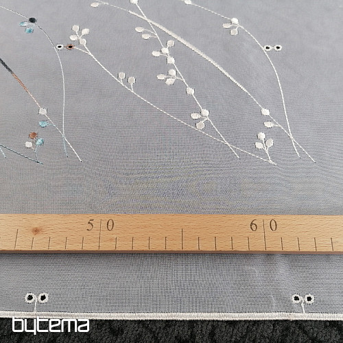 Japanische Wand - Japanischer Vorhang mit Stickerei 659