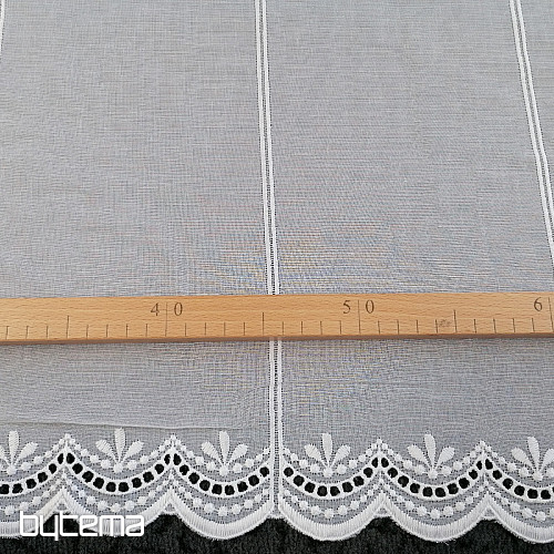 Glasmalvorhang - mit Stickerei 26202