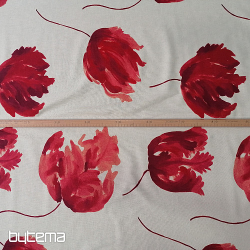 Dekorationsstoff IZALINE rouge