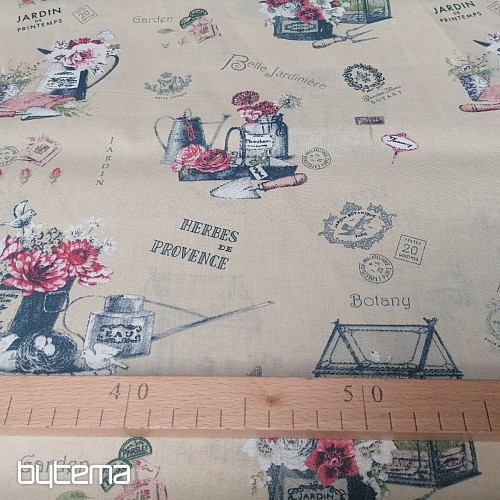 Belle Jardiniere Baumwollstoff