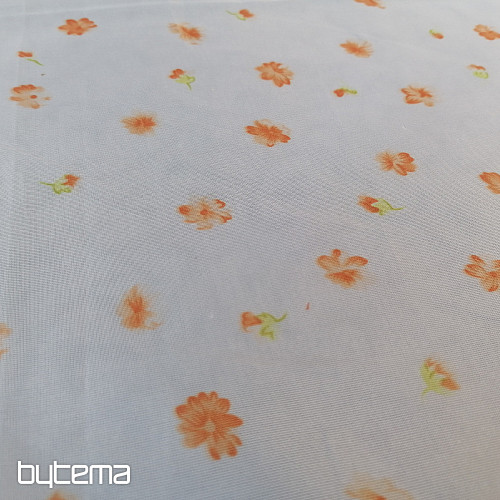 Kurzer Voile-Vorhang 80 cm