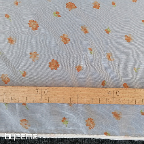 Kurzer Voile-Vorhang 80 cm