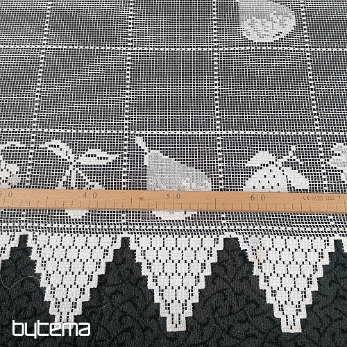 Buntglasvorhang – Jacquard 44550