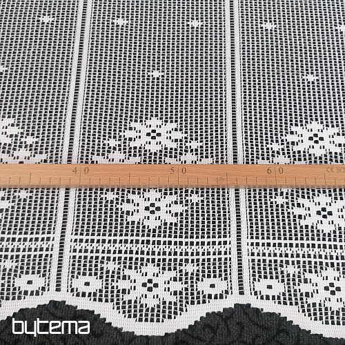 Kurzer Jacquard-Vorhang 115 cm