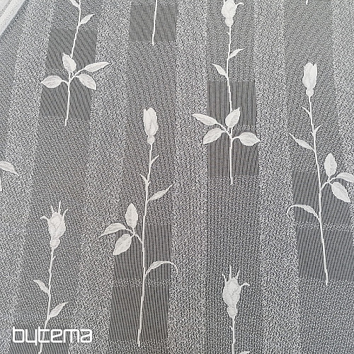 Jacquard-Vorhang 300 cm Tulpen