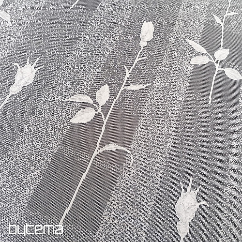 Jacquard-Vorhang 300 cm Tulpen