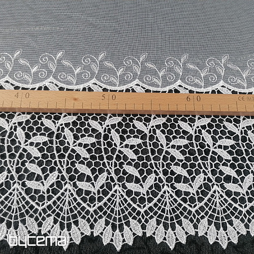 Luxusvorhang GERSTER 11741 weiß