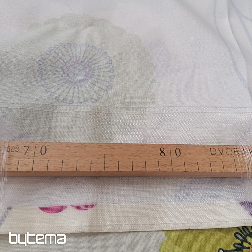 Dekorativer Vorhang Blumen 1 -140x240 cm