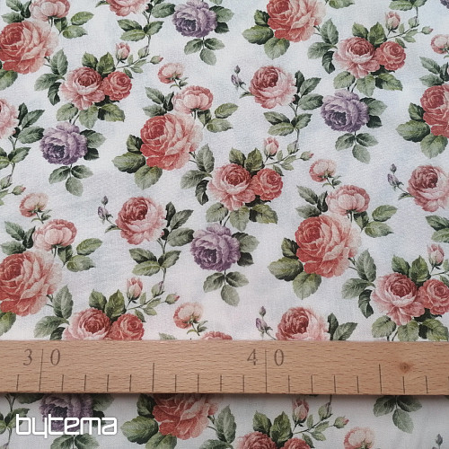 CEREZA ROSES Baumwollstoff