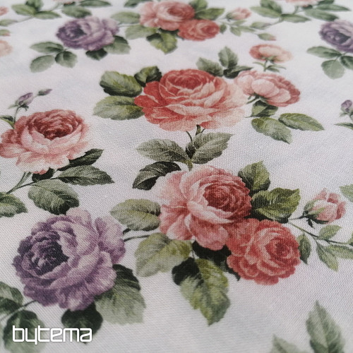 CEREZA ROSES Baumwollstoff