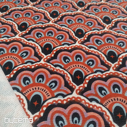 Dekostoff VARANASI-K Orange