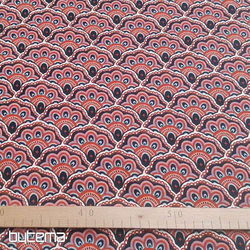 Dekostoff VARANASI-K Orange