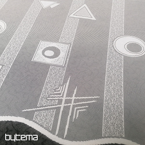 Jacquard-Vorhang 8852/300 weiß