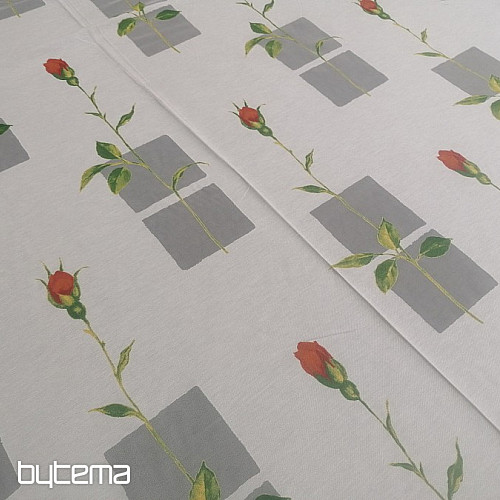 Dekovorhang Rose 1 -140x260 cm