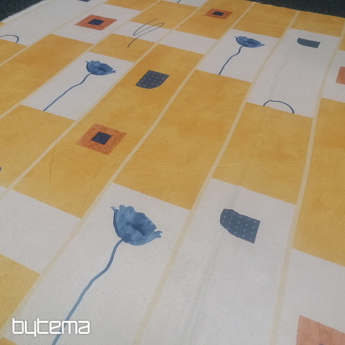 Dekostoff Květy okr