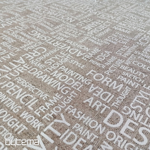 Dekostoff ART LETRAS