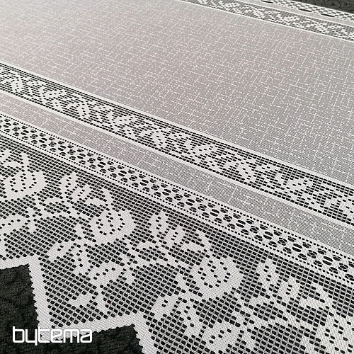Jacquard-Buntglasvorhang 605921