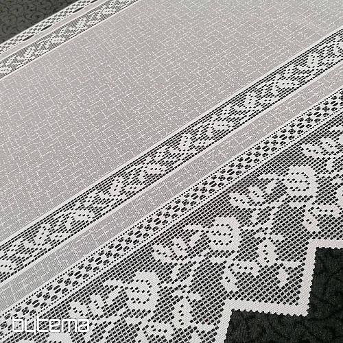Jacquard-Buntglasvorhang 605921
