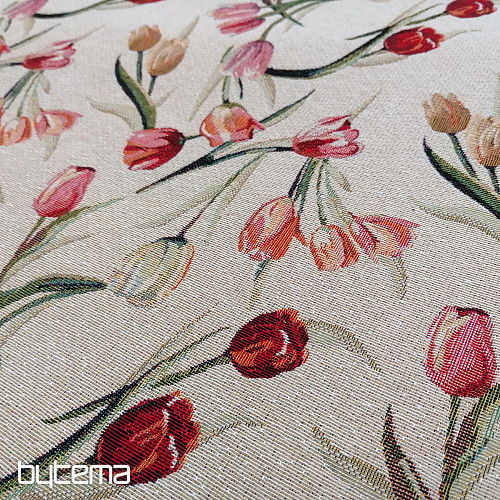 Gobelin Stoff TULIPS