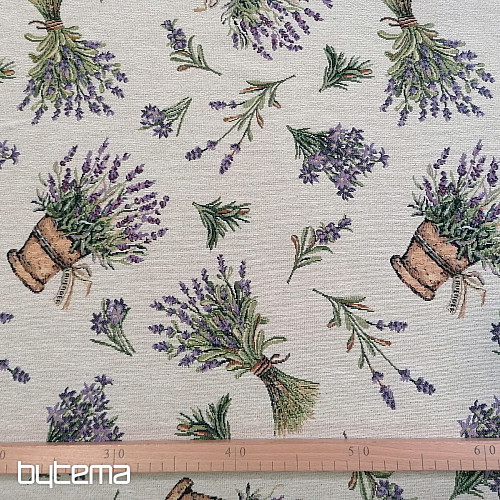 Gobelinstoff LAVANDER ALLOVER