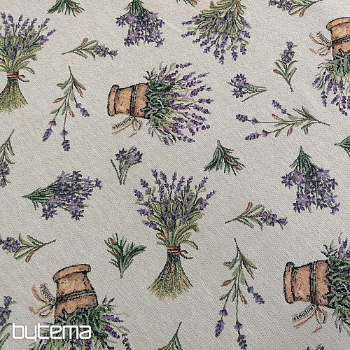 Gobelinstoff LAVANDER ALLOVER