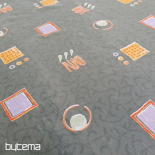 Gelber Würfelvorhang